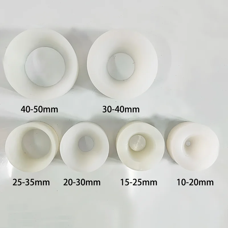 1Pcs 10-50mm silicone pad, inner core of screw cap head, wear-resistant rubber band gasket for screw cap machine accessories