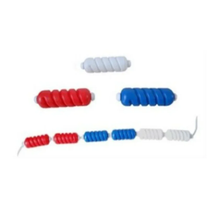 2026 Plastic Spiral 6cm Anti-Wave Great Floating Lane Line Rope 25m for Swimming Poolpromote sales