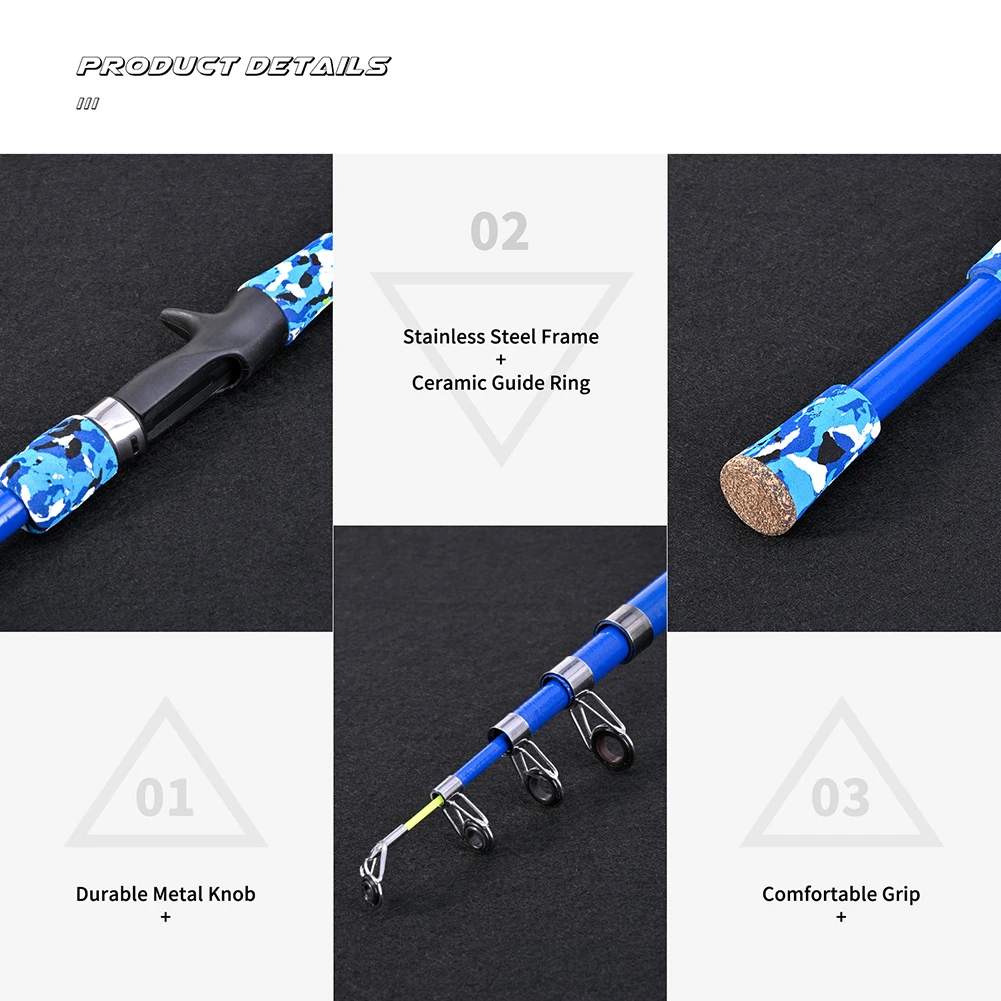 الأطفال قصبة صيد خشبية تلسكوبي اليد قصبة صيد خشبية صغيرة للأطفال الصيد رود مع عجلة السمك الملحقات في الهواء الطلق لخزان البحيرات