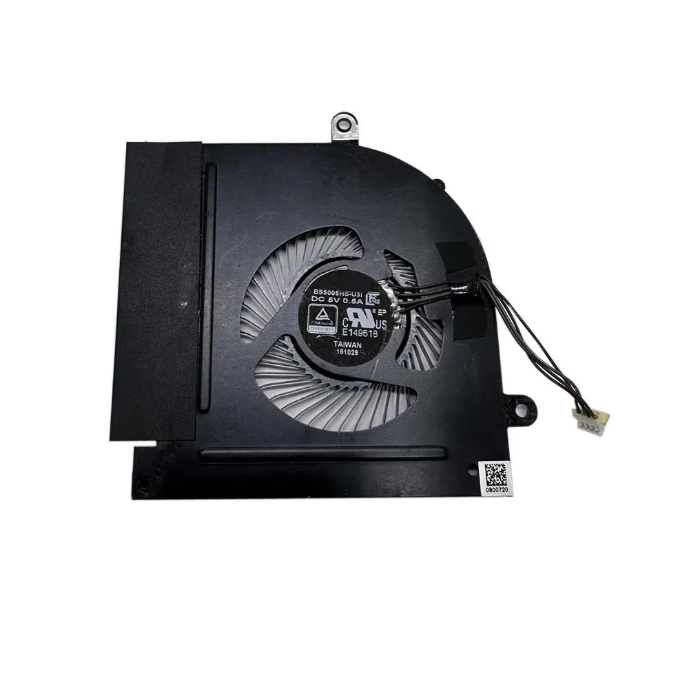 Black Laptop CPU GPU Fan For BS5005HS-U3J BS5005HS-U3I DC 5V 0.5A BS5005HS-U3L New BS5005HS U3J U3I U3L