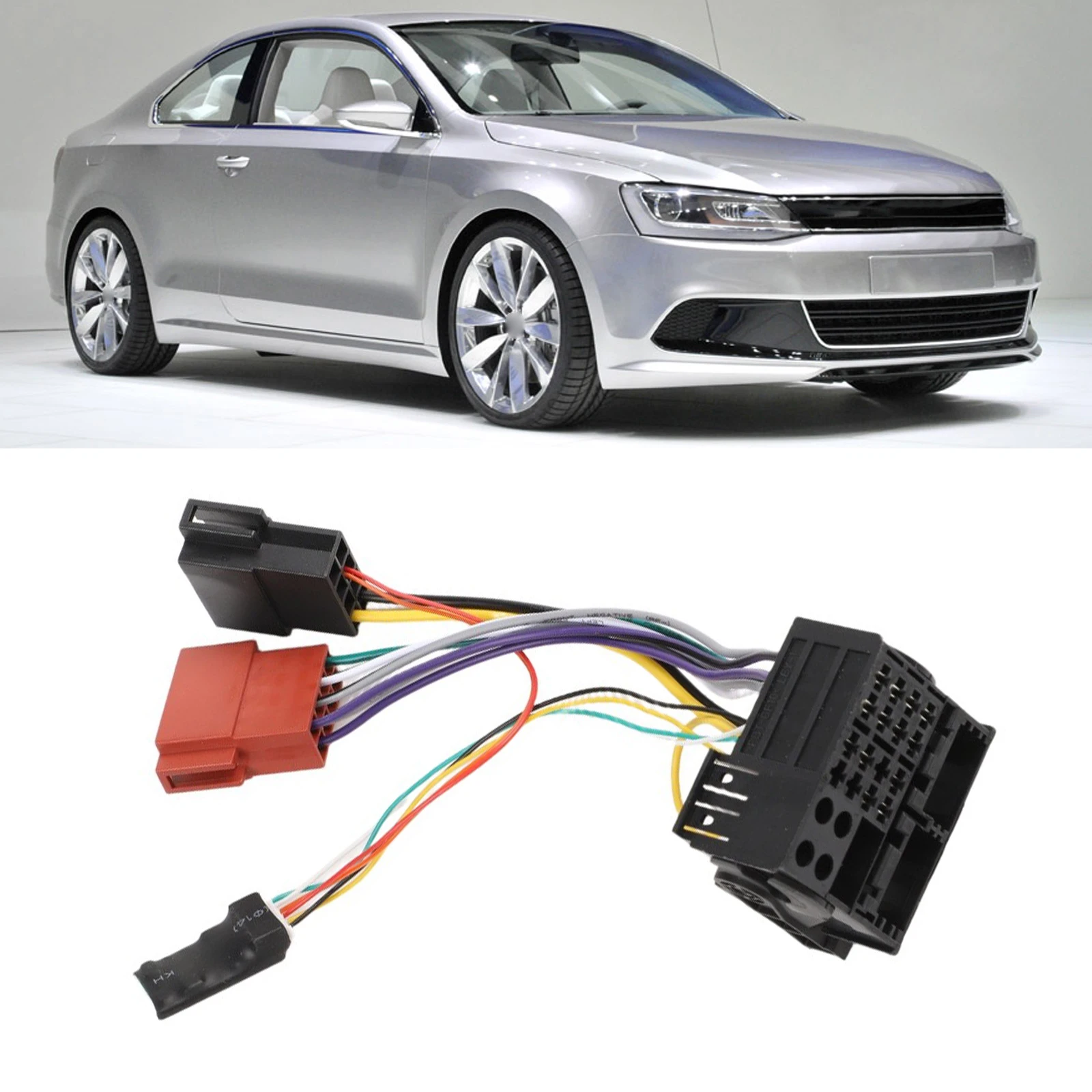 CAN Signal Simulator for Radio Retrofit For Radio Retrofit ABS Material No Cutting Or Splicing For RCD510 For RNS315