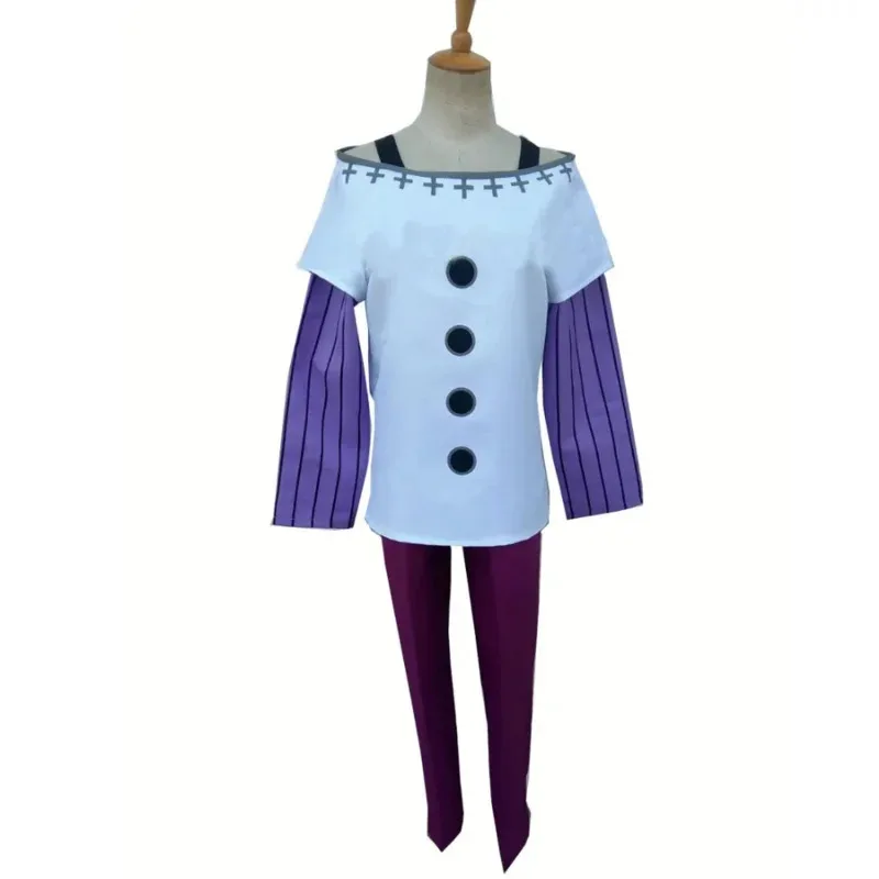 Disfraz de Cosplay de los siete pecados capitales, disfraz de Gowther Goat's Sin of Lust, uniforme de Anime japonés Nanatsu No Taizai, ropa Wc;3.k'6