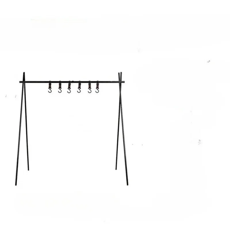 

Outdoor camping racks Aluminum alloy large foldable portable drying rack Light rack Campings travel triangle hangers