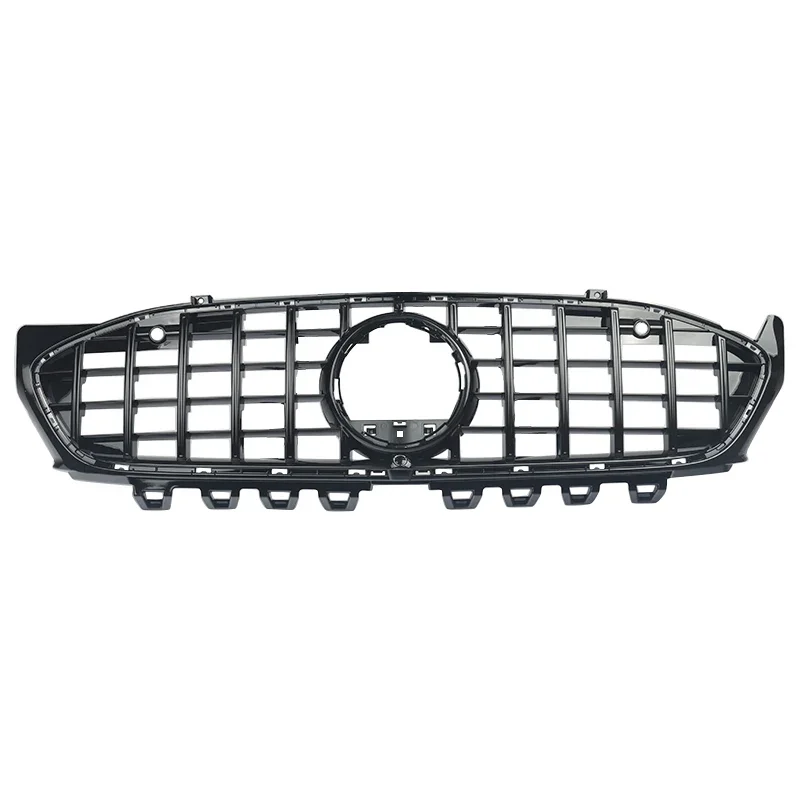 MagicKit  Glossy Black GT R Front Grille For Mercedes Benz CLA W118 C118 CLA35 AMG 2020-ON