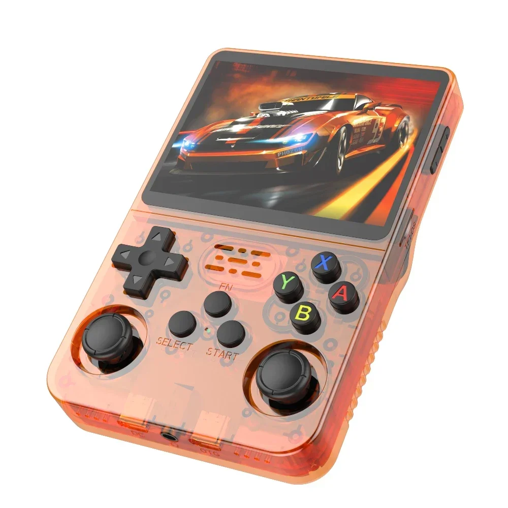 Open Source R36S Retro Handheld Video Game Console Linux System 3.5 Inch IPS Screen Portable Pocket Video Player 64GB 128G ARKOS