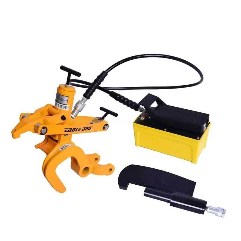 Hand Tool Low Price Type Pneumatic Tire Removal Tool 5 Inches Manual Tire Hydraulic Bead Breaker Changer
