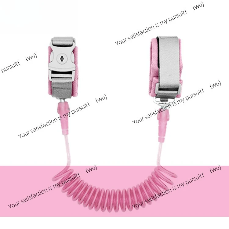 Anti-lost rope Baby anti-lost bracelet Baby walking artifact Traction rope whistle lock protection Magnetic induction is a must