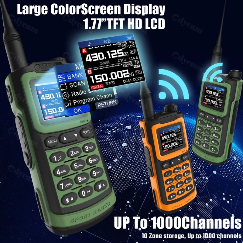Walkie Talkie UV G30 PRO, 2 uds., UHF, VHF, 50KM, Radio bidireccional para caza, actualizado de UV9R 5R Pro UV10R UV16 Plus distancia