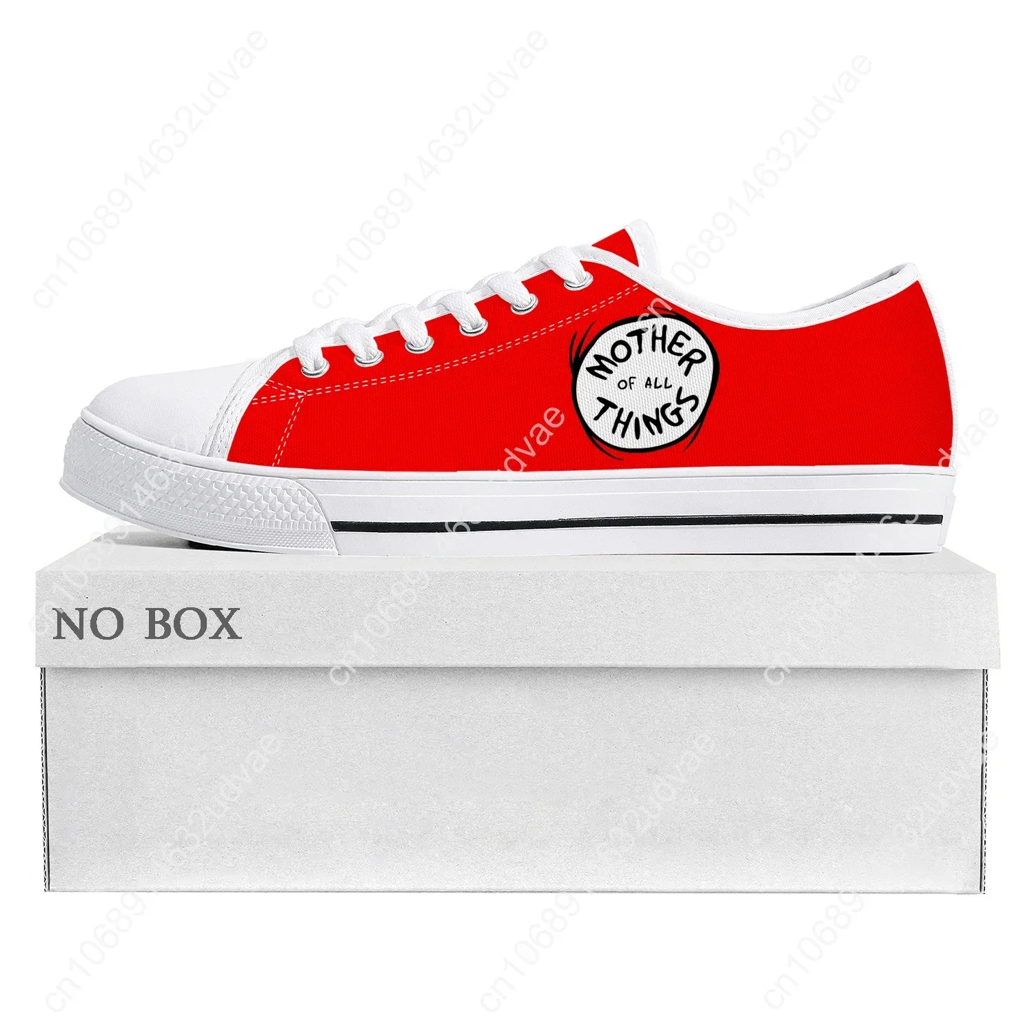 Thing 1 And Thing 2 Dr Seuss Low Top Sneakers Mens Womens Canvas Sneaker High Quality Casual Couple Shoes Custom Shoe 4