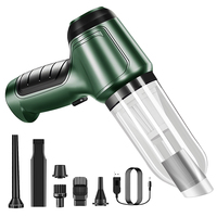 A98E-120W Cordless Air Blower Handheld Portable Air Duster Mini 9000Pa Wireless Car Vacuum Cleaner Cyclonic Suction Home