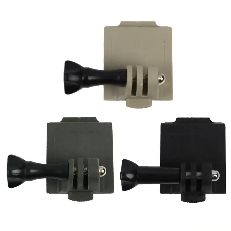 31BE Helmet Camera Bracket Mount Helmets Accessories Compatibles with Action Camera