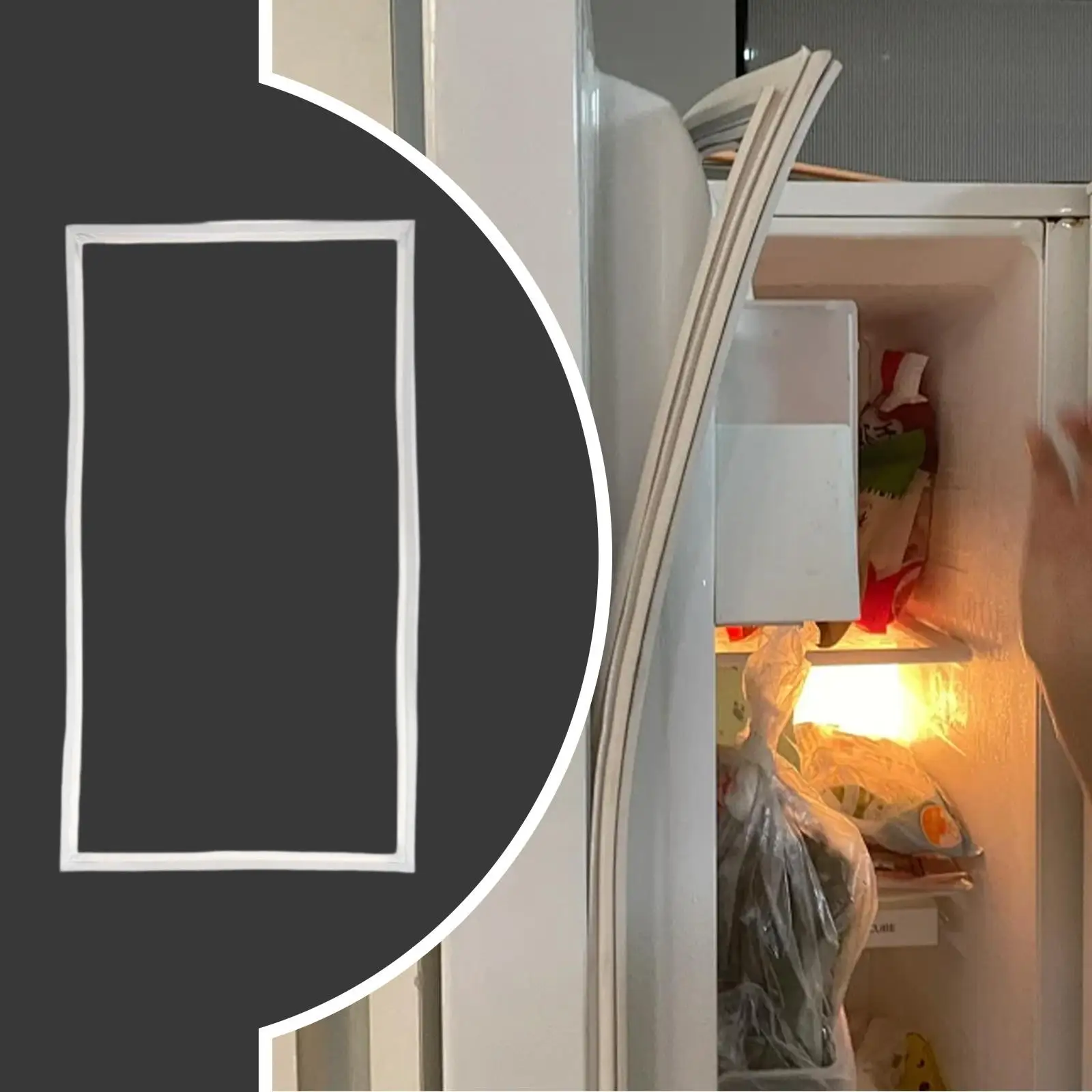 冷凍庫ドアガスケットアセンブリ 7010592 3211110   Szo592 ゴム 7042262   650-3 550 650 650-2 650RG の交換用取り付け簡単