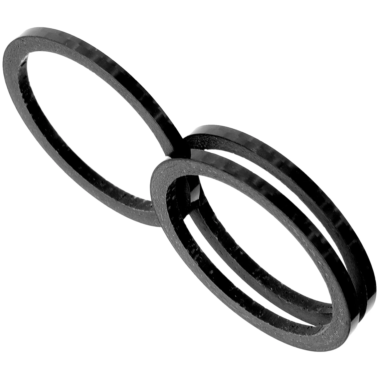 

3pcs Carbon Fiber Fork Washer Spacers 2MM Headset Gasket Bike Stem Accessories Mountain Road Bicycle Handelbar Parts