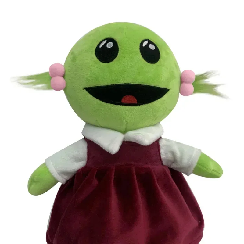 

Nanalan Mona Little Girl Plush Doll Green Alien Cute And Soft Cartoon Pillow Doll Room Decoration For Children's Birthdays Gift