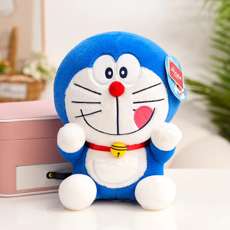 Pluszak Doraemon Seria Deserów Zabawka Nobita Lizak Pączek Pyszny Ciasto Popcorn