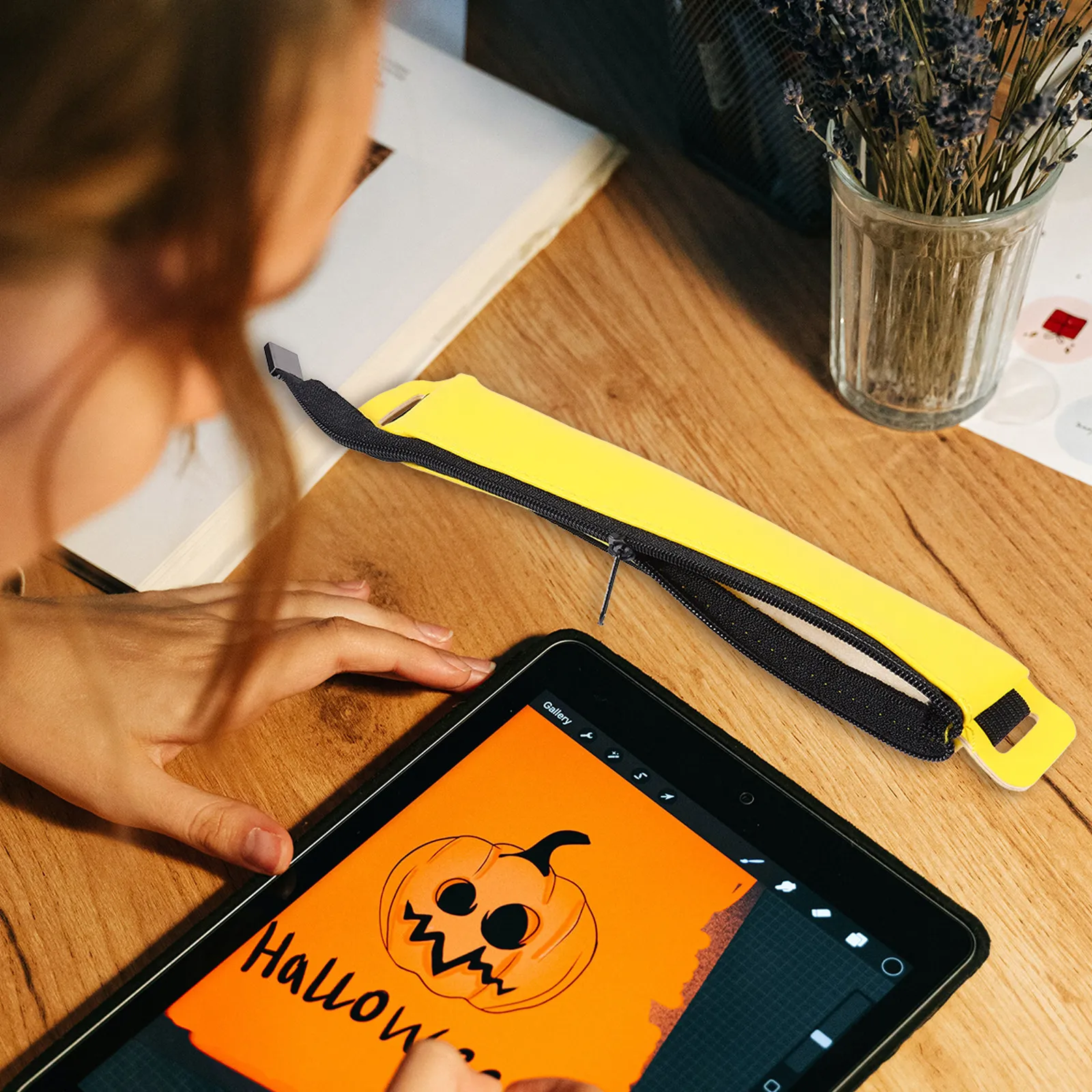 

1Pcs Stylus Pen Protective Cover Sleeve Zipper Anti-Drop Storage Case for Pencil Tablet Writing Touchscreen Pen