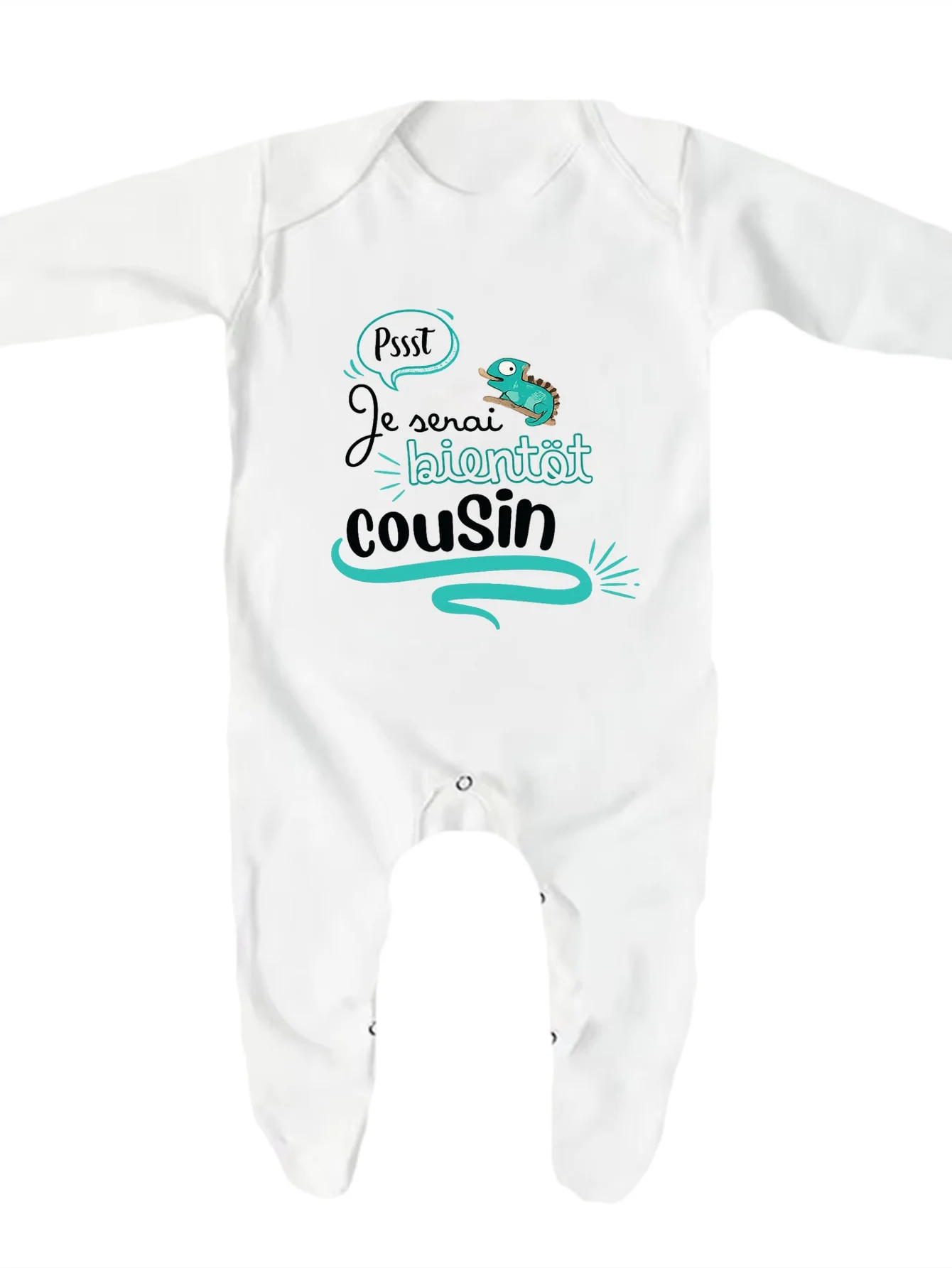 I Will Soon Be A Cousin Print Pattern Newborn Jumpsuit Bodysuit Children Long Sleeve Clothing for Outdoor Baby Gifts Fashion