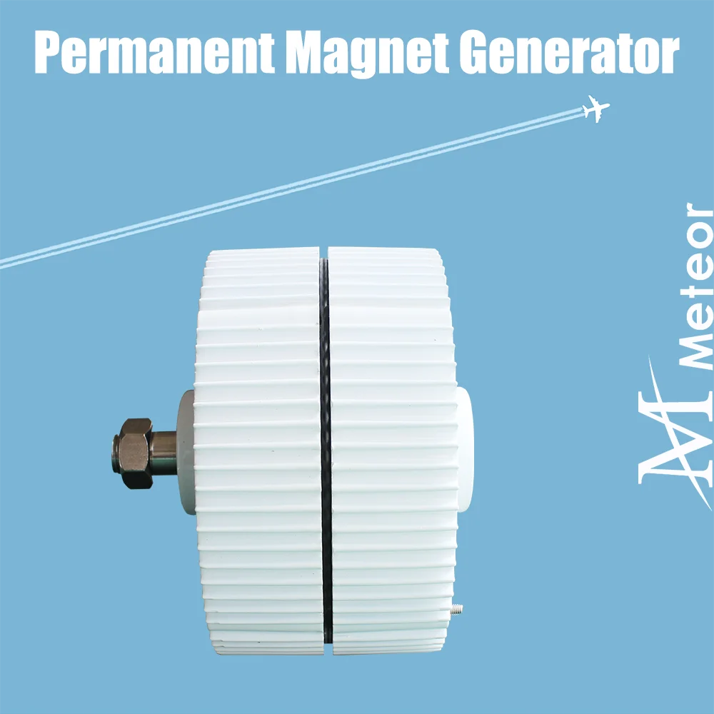 Imagem -02 - Gerador de Ímã Permanente Gearless 600w 1000w 12v 24v 48v Velocidade de Início Baixo Turbina de Água Eólica de Energia Sustentável para Uso Doméstico