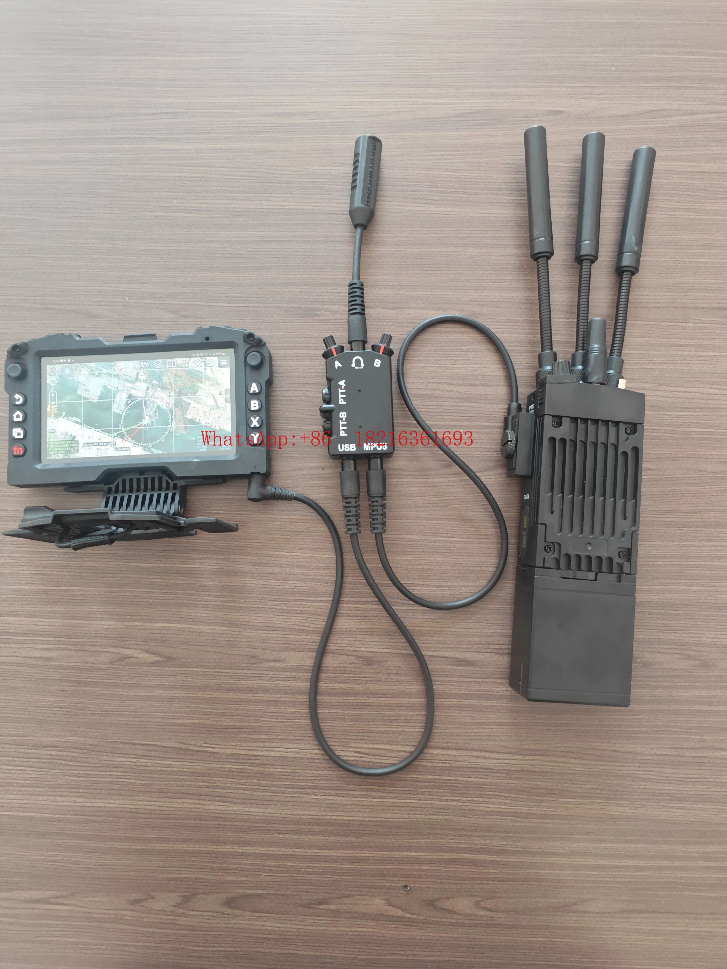 MPU5 Navigation Chest Hanging Double Pass PTT Radio Model Tactical Shell Hand Table Model