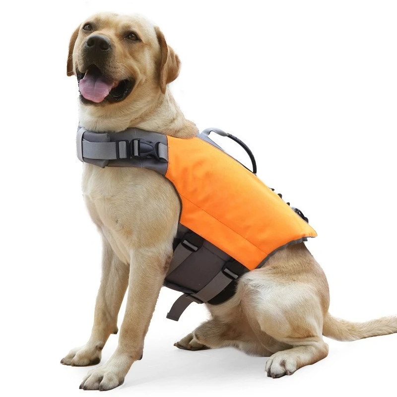 Pet Life Vest Dog Life Jacket for Large Medium Dogs Swimming Safety Vest Floating Jacket Outdoor Training Water Sports Buoyancy