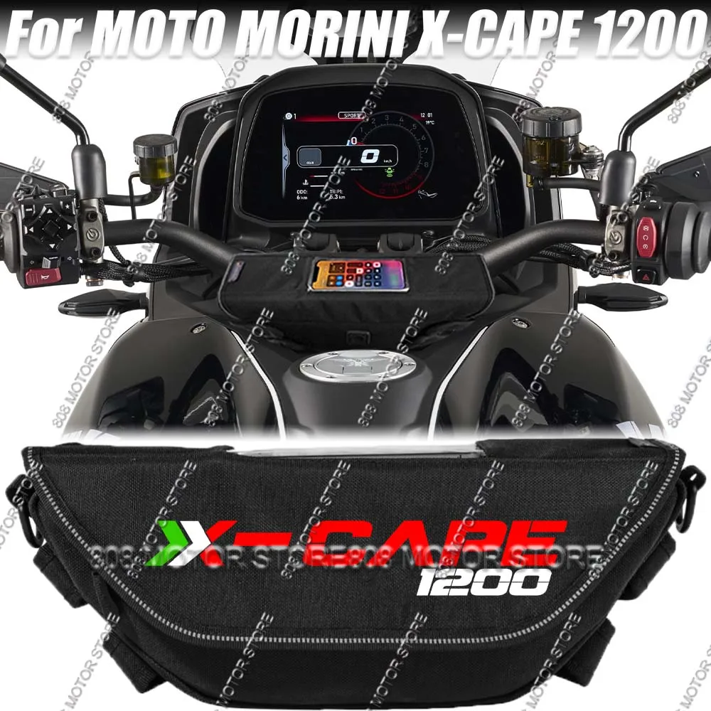 For Moto Morini X-cape 1200 Motorcycle accessories tools bag Waterproof And Dustproof Convenient travel handlebar bag