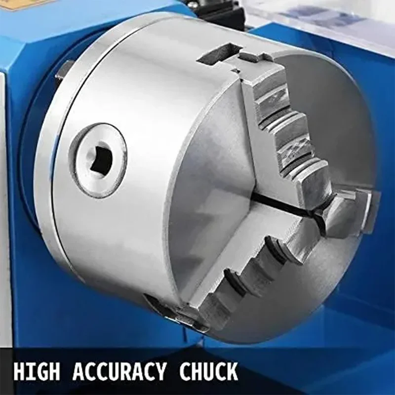 0-2500 RPM CJ0618 Mini Metal Lathe Machine Variable Speed Bench Top Benchtop Mini Lathe Multi-functional Metal Precision Machine view 4