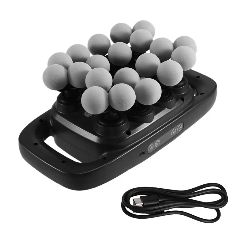 

【POPULAR】Deep Tissue 20 Head Massager Red Light Therapy,Quiet Muscle Relaxation For Back Shoulder Leg Foot Body Pain Relief