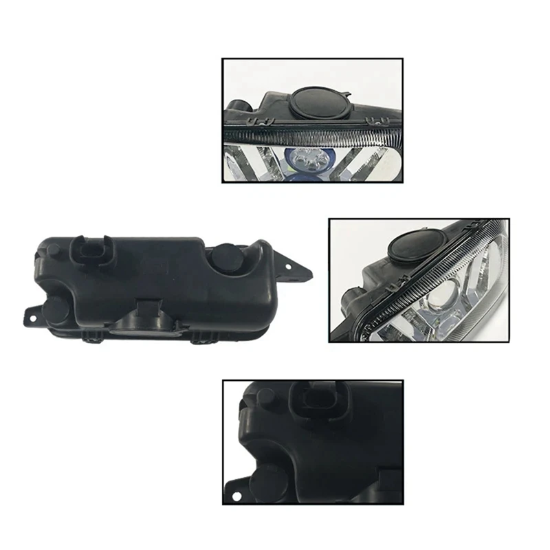 Car Front Fog Lamps & Daytime Running Lamps ABS As Shown For MERCEDES BENZ ACTROS MP3