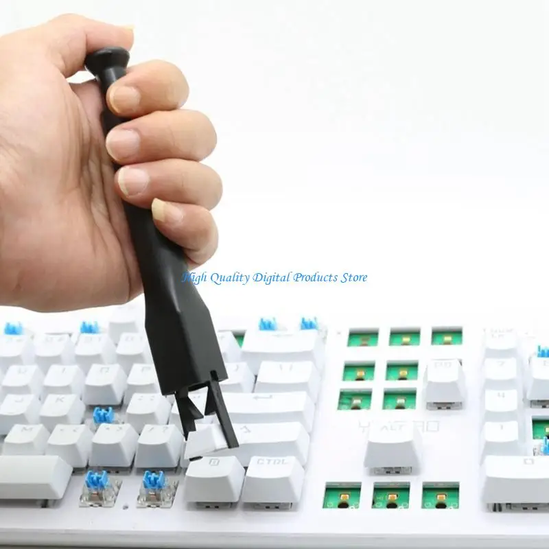 U2je Plastic KeyCap Remover KeyCap Puller voor toetsenbordonderhoud thuis of op kantoor