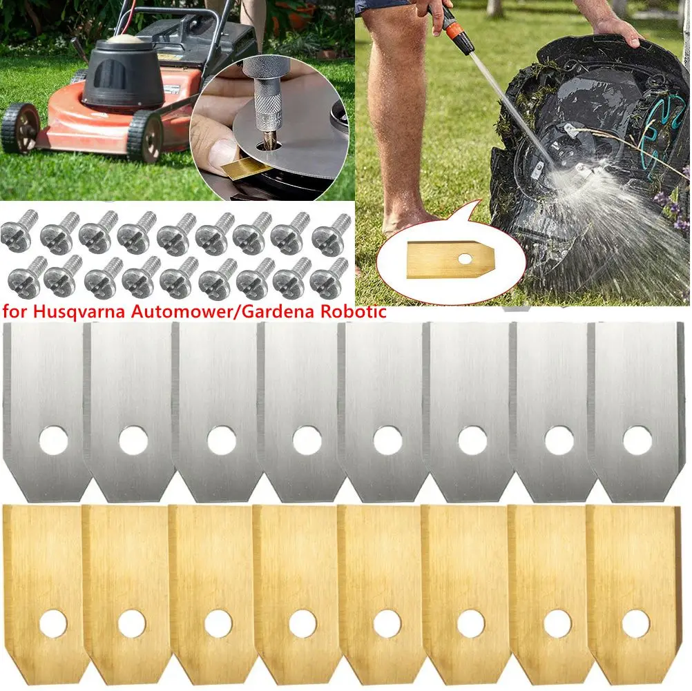 30set-18sets grass ch neider reparatur zubehör edelstahl klingen ersatzteile 0,7mm für husqvarna auto mower/gardena rasenmäher