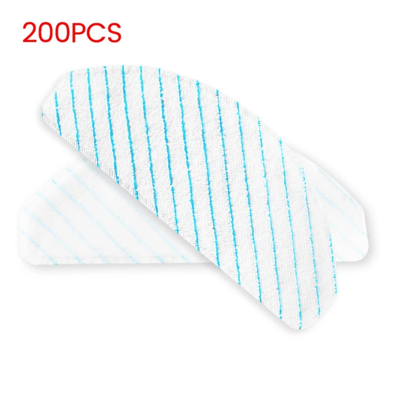 ABBK-200Pcs Disposable Mop Pads Replacement For ECOVACS DEEBOT T9 /T9+ /T8 /T8+ /T8 AIVI /N8 /N8 Pro /N8 Pro+ Vacuum Cleaner