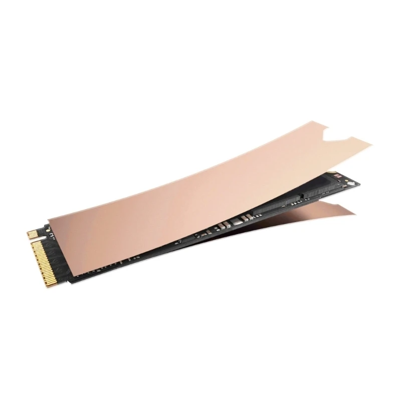 for M.2 NVMe SSD Heatsink Pad Copper  High Conductivity Thermal Pad Radi 