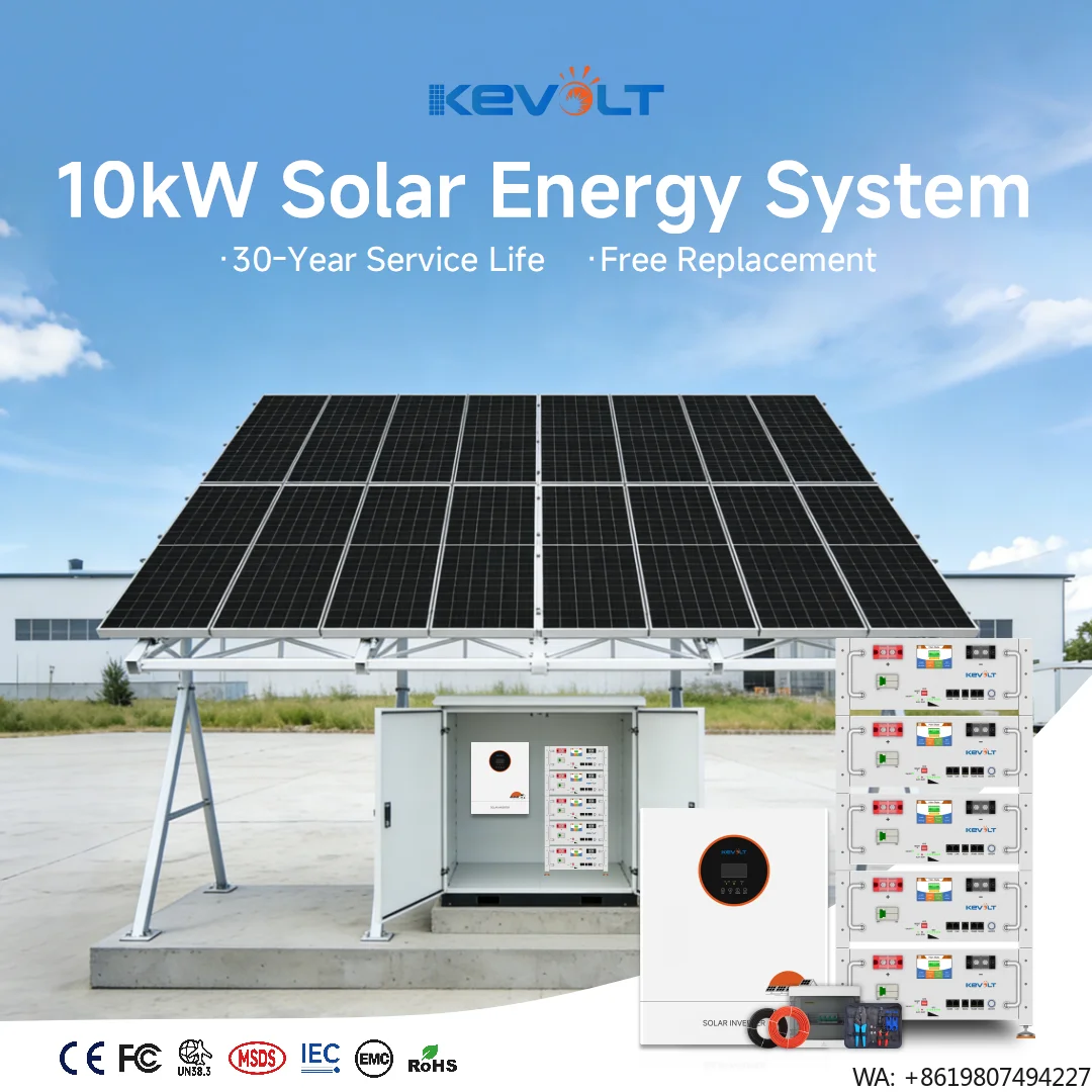 10kW Solar Power System Solar Panels With Battery and Inverter Hybrid Complete Solar Panel Kit