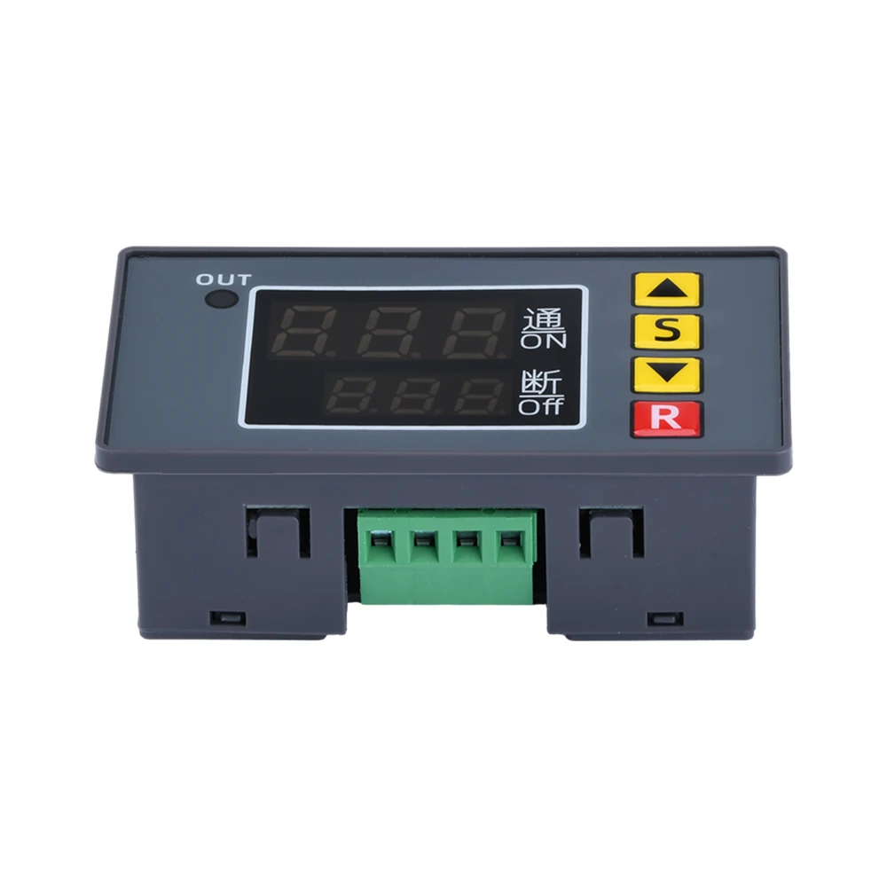 New T3231 Programmable Time Controller AC 110V 220V DC 12V Digital Time Delay Relay Cycle Timer Control Switch Active Output