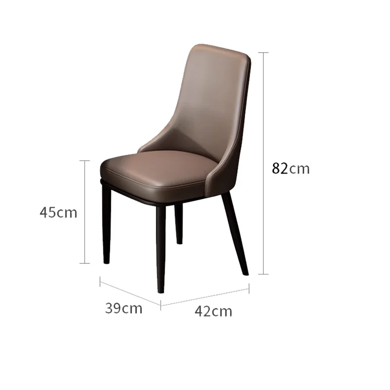 Set Of 2 Modern Comfortable Dining Chairs Kitchen Ergonomic Dining Chairs Design Accent Dining Room Chairs Living Room Furniture