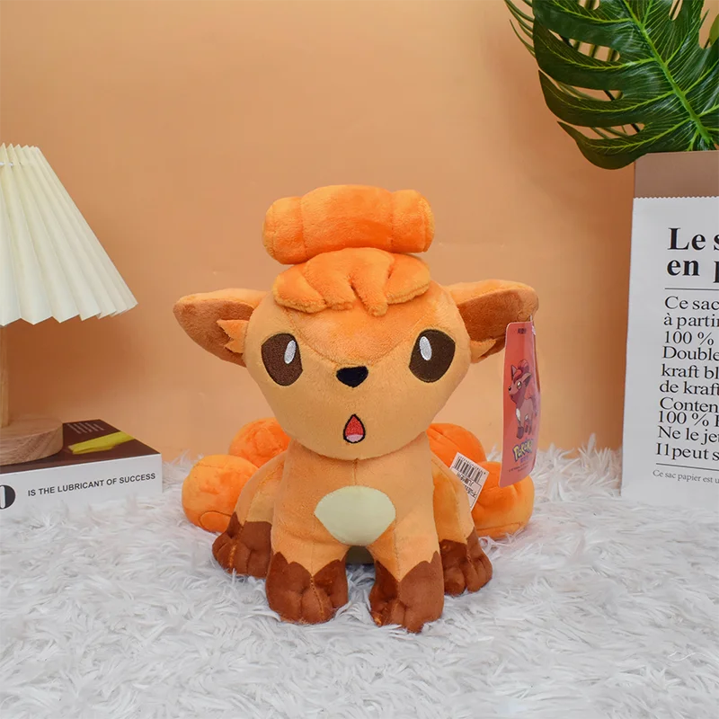 Original Pokemon Plush Toy Growlithe Vulpix Froakie Dedenne Treecko Stuffed Toys Kawaii Christmas Birthday Gifts For Kids