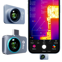 P2PRO Thermal Camera for android phone iphone Construction Thermal Imager 256x192 Resolution 600℃ Temp Range