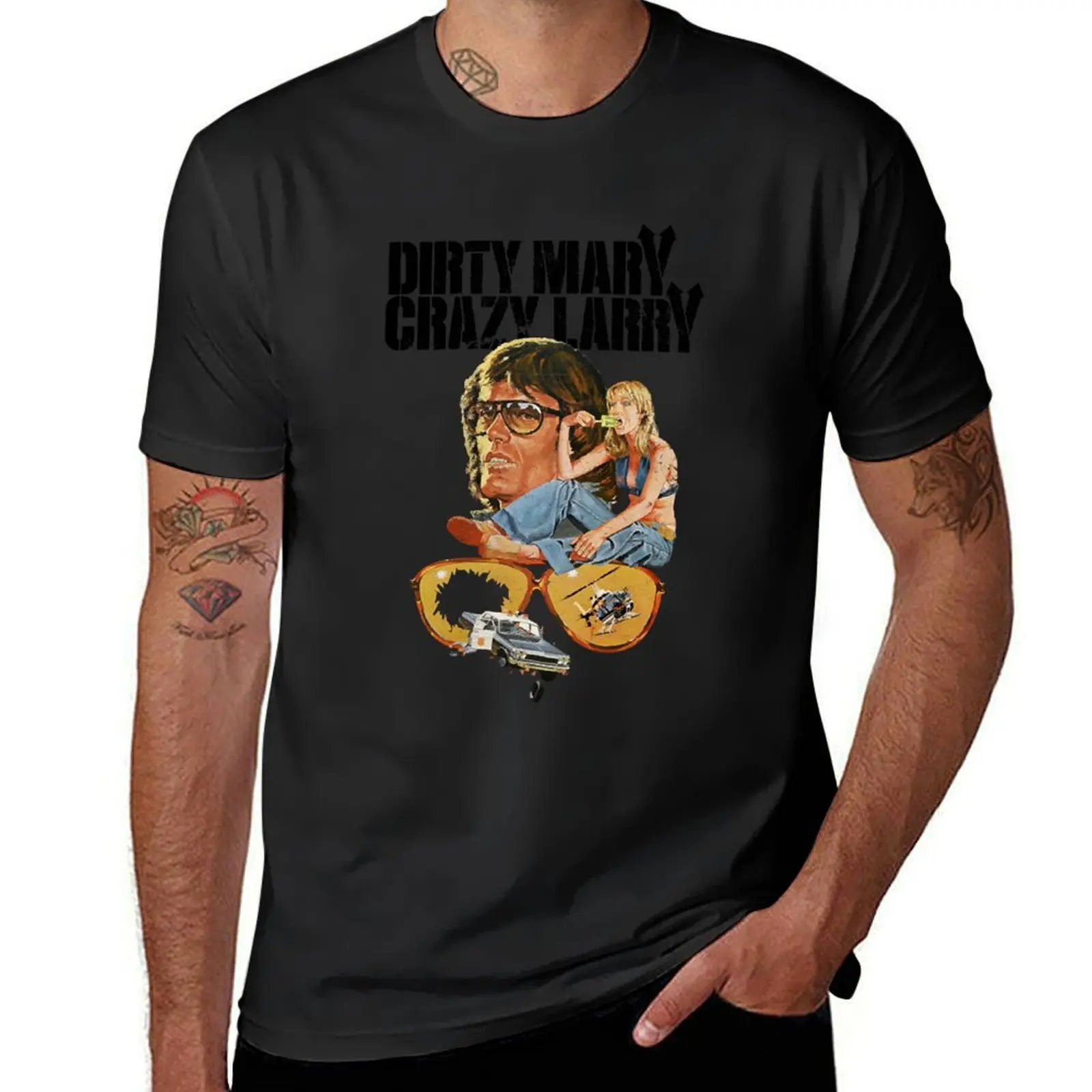 Dirty Mary Crazy Larry T-Shirt shirts graphic tees animal prinfor boys vintage t shirts men