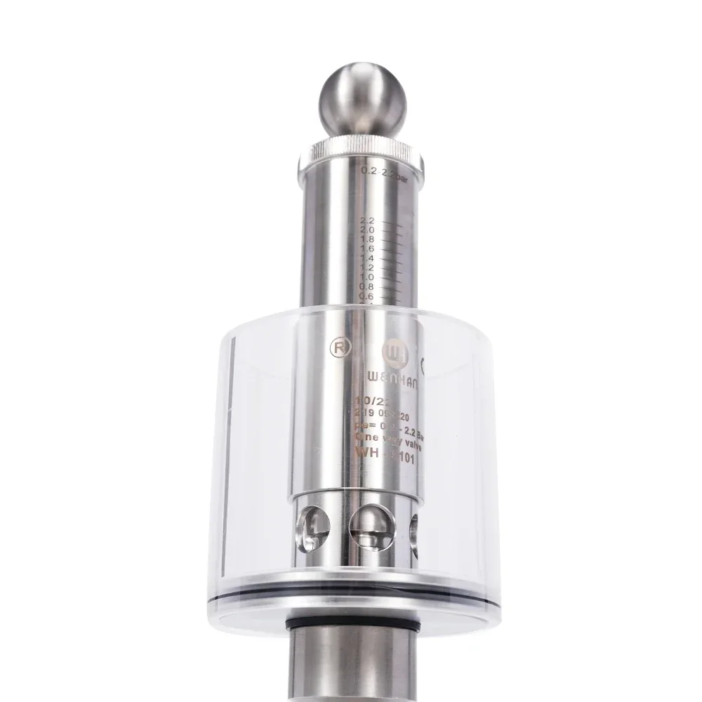 Regulador integrado do medidor de pressão da válvula de expansão com três braçadeiras