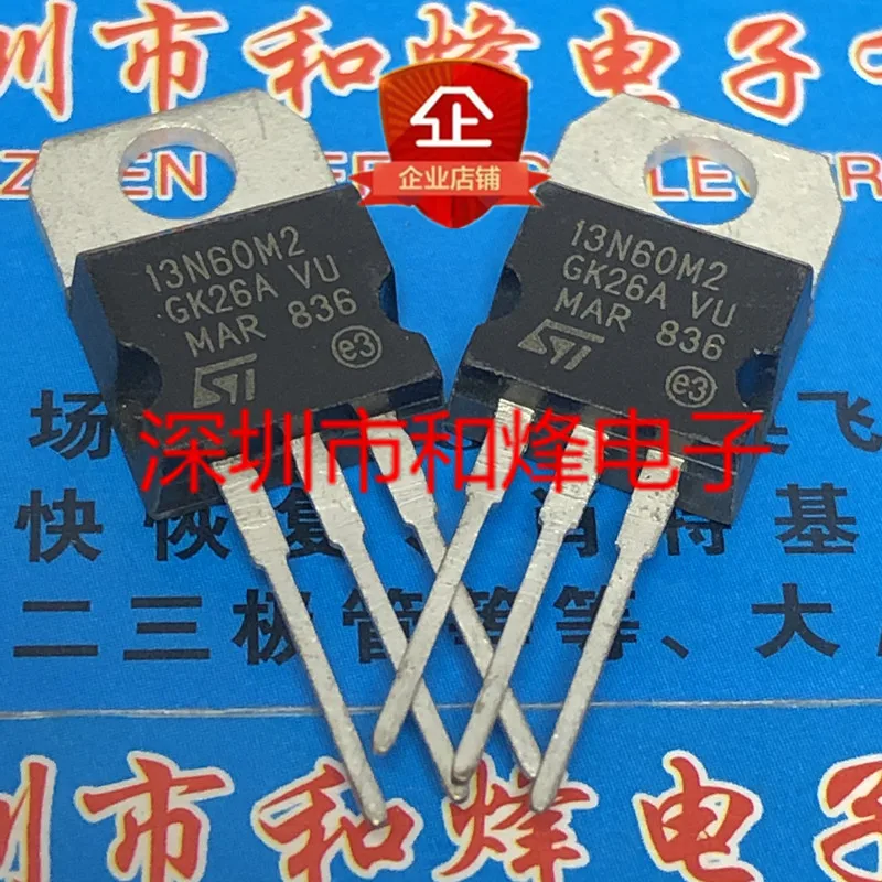 5PCS-10PCS 13N60M2 STP13N60M2  TO-220 600V 13A   New And Original On Stock