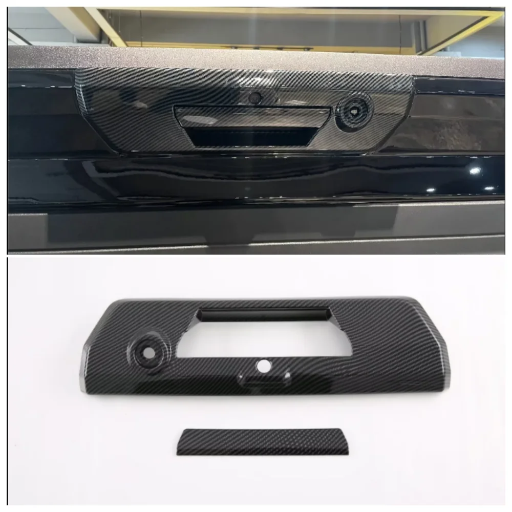 

Для Ford F150 F-150 Raptor 2021 2022 2023 аксессуары Автомобильная задняя наклейка задняя крышка дверная ручка Catch Trim