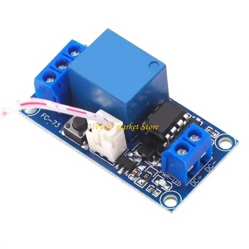 

D7YC Bistable 1Key Start Stop SelfLocking Relaies Module with Microcontroller Control for Stable Operation and 5V 12V 24V Option