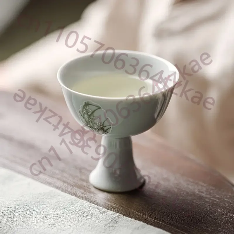 7.5CMChinese Jingdezhen Ceramic Master Cup Tea Cup Single Cup Tea Set Decoration