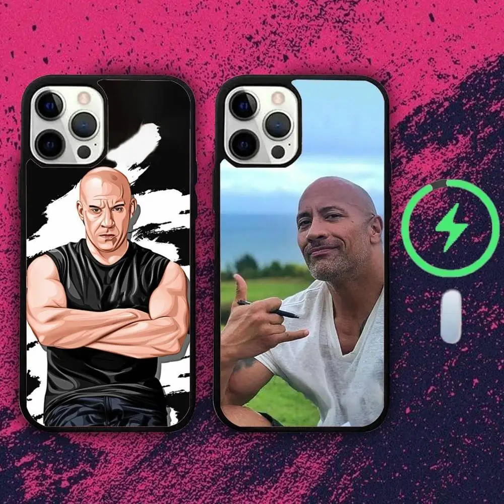 

D-Daynes Actor J-Johnsons Phone Case For iPhone 16e,16,15,14,13,12,11,Plus,Pro,Max,Mini Magsafe Magnetic Wireless Charging