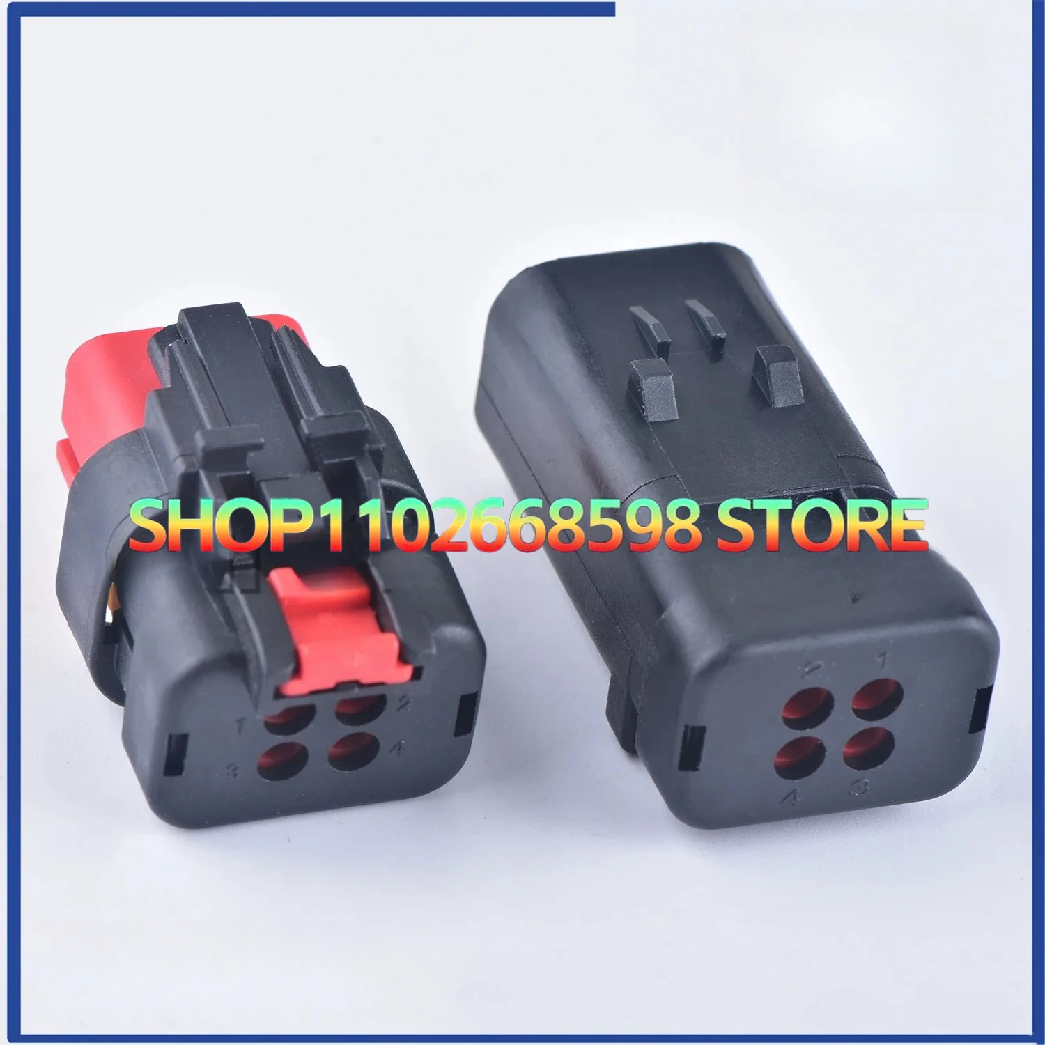 1 set 4 Pin 1.5mm Series male female Auto Waterproof Connector Camshaft Sensor Plug 776487-1 776488-1 For Carter Excavator