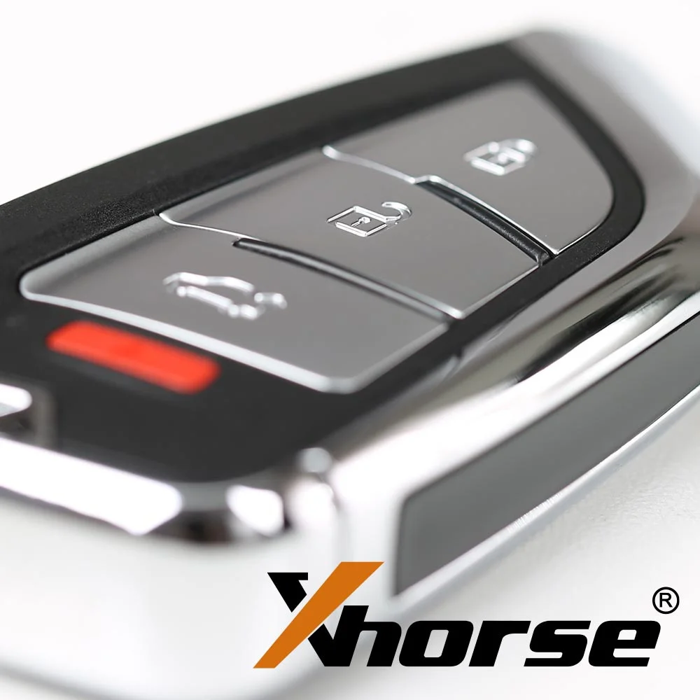 1 個 Xhorse XSKF20EN ナイフスタイルユニバーサルスマートリモコン 4 ボタン付き