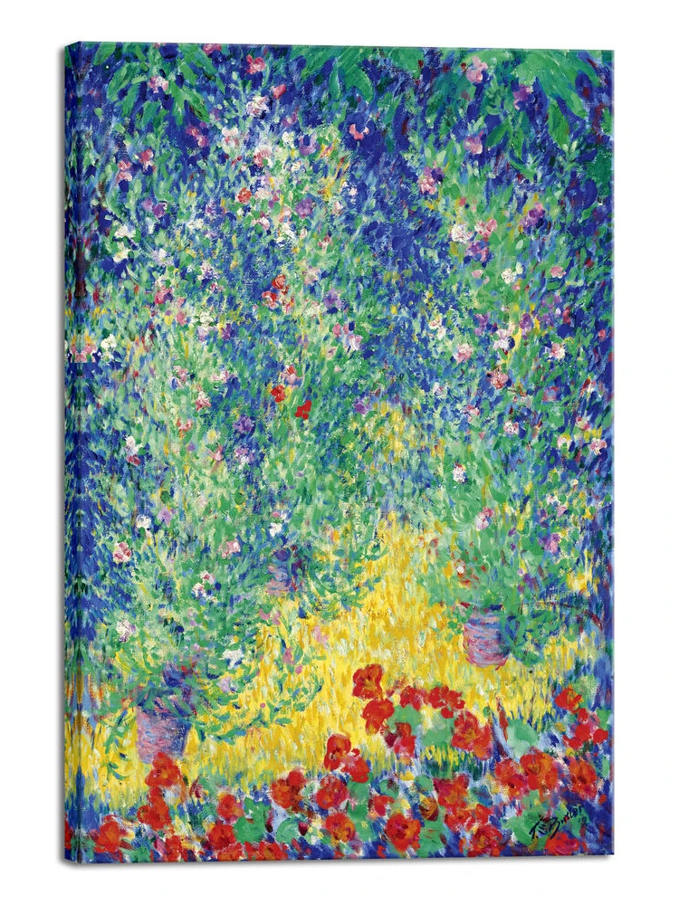

Large Canvas Prints Flowers in a Garden,1928 by Theodore Earl Butler Wall Art