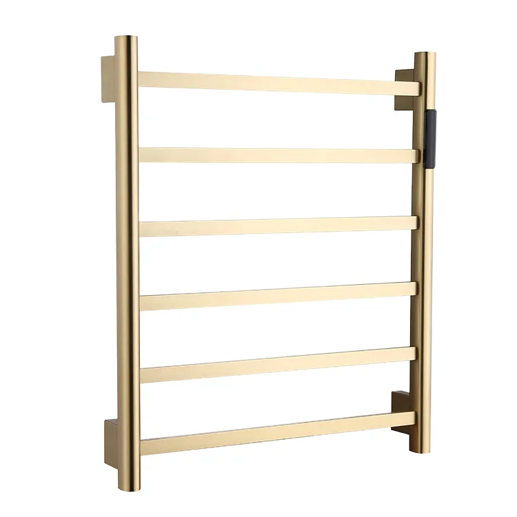 

[BODE] High Quality Bathroom Towel Warmer Rack Electric Heated Towel Rail Stainless Steel Chrome