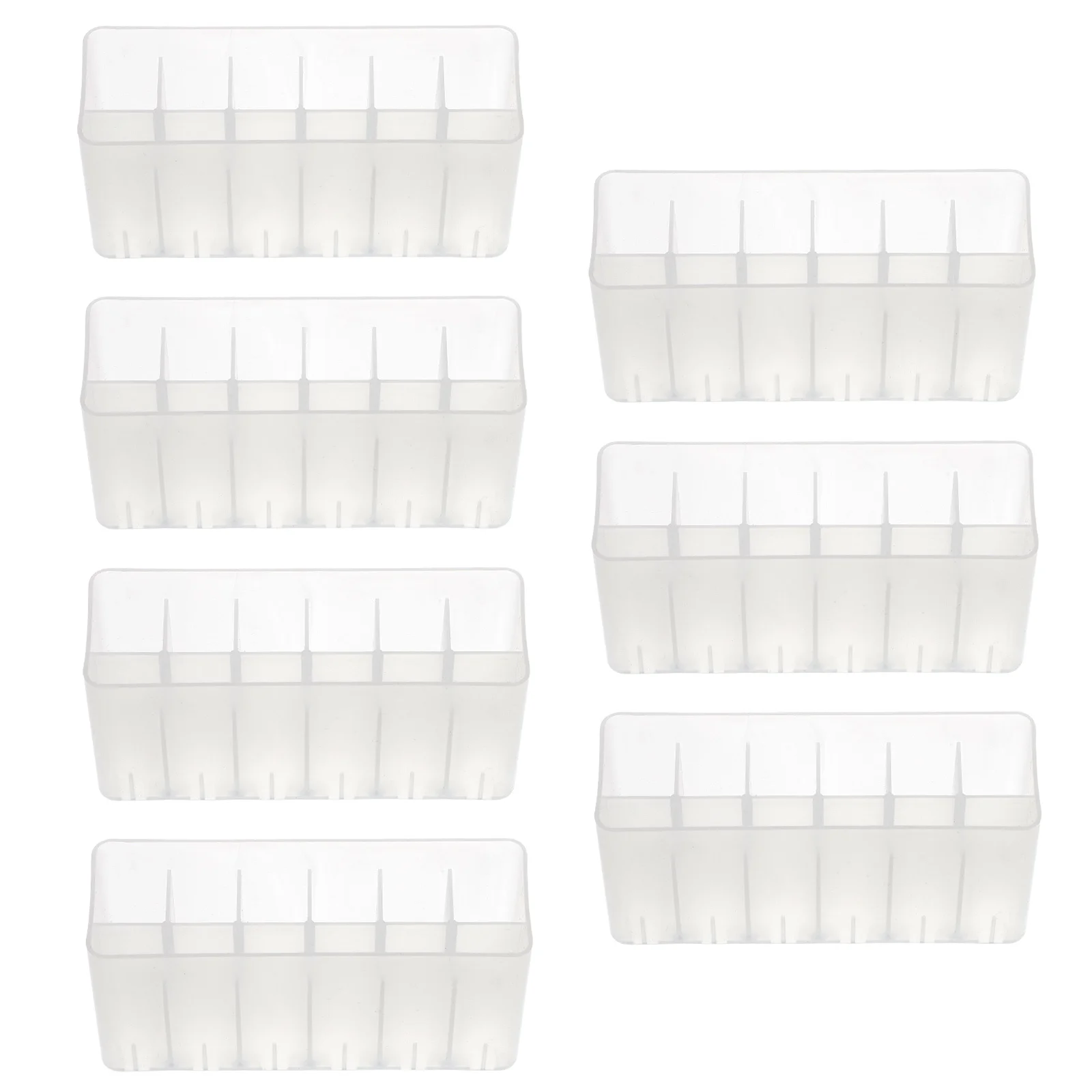 

7Pcs Marker Pen Storage Stand Desk Organizer Stationery Container High-Class Practical Marker Organizer