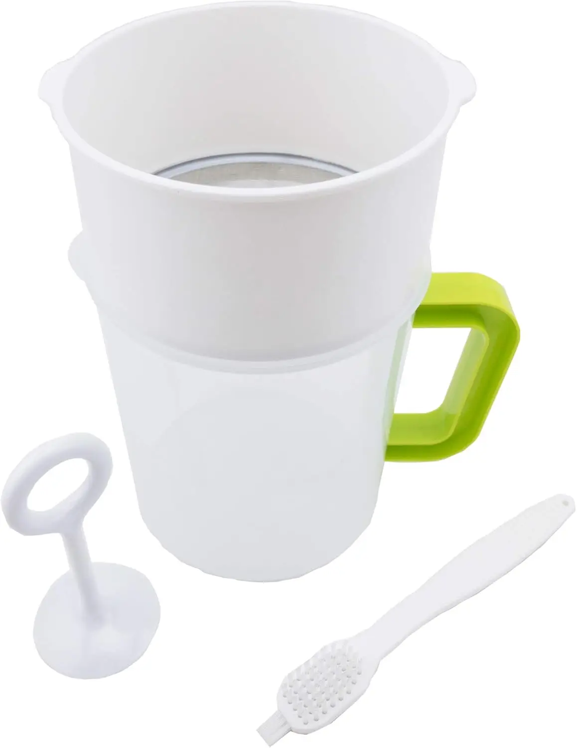 Multiple Usage Food Strainer, Nut Milk Bag Replacement, Yogurt Strainer Easy Clean Multi-Functional Quick Yogurt Maker Accessory